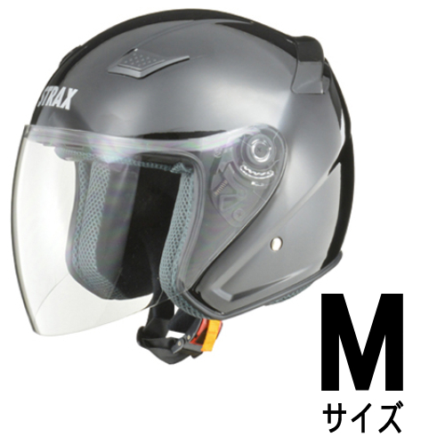 LEAD STRAX SJ-8 ジェットヘルメット M / L / LLサイズ（ブラック）バイク用 リード工業 : lesj8bk :  ドライブマーケットYahoo!店 - 通販 - Yahoo!ショッピング