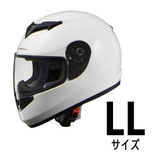 LEAD STRAX SF-12 フルフェイスヘルメット M / L / LLサイズ（ホワイト