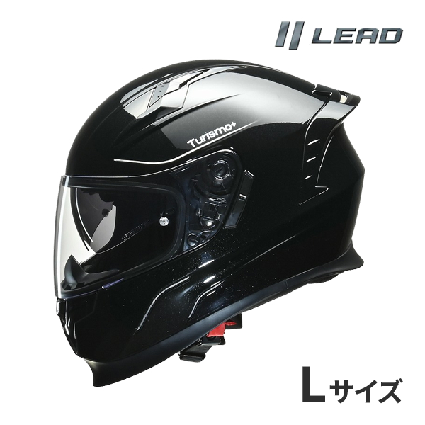 リード工業 LEAD TURISMO Plus フルフェイスヘルメット ブラック リード工業 LEAD TURISMO Plus フルフェイスヘルメット ブラック