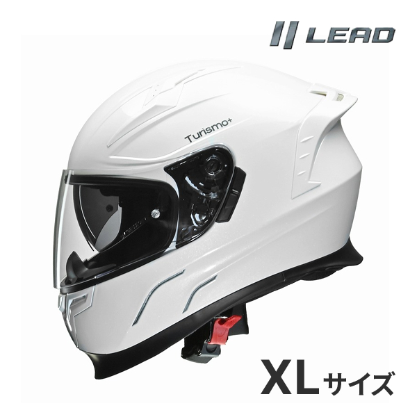 リード工業 LEAD TURISMO Plus フルフェイスヘルメット パールホワイト