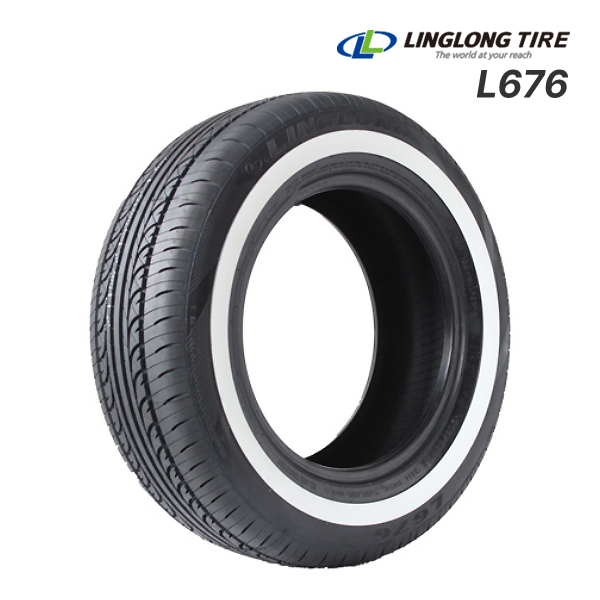 2023年製 LINGLONG L676 185/65R14 86H WW (リボン幅 20mm) 新品