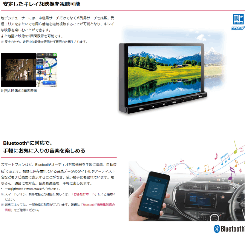 AVN AVN-LS04-24 イクリプス 7インチ カーナビ 180mm 2024年秋版