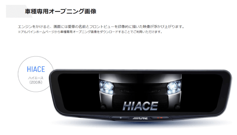 ALPINE（アルパイン） DVR-DM1200A-OC-HI-200 12型ドライブレコーダー