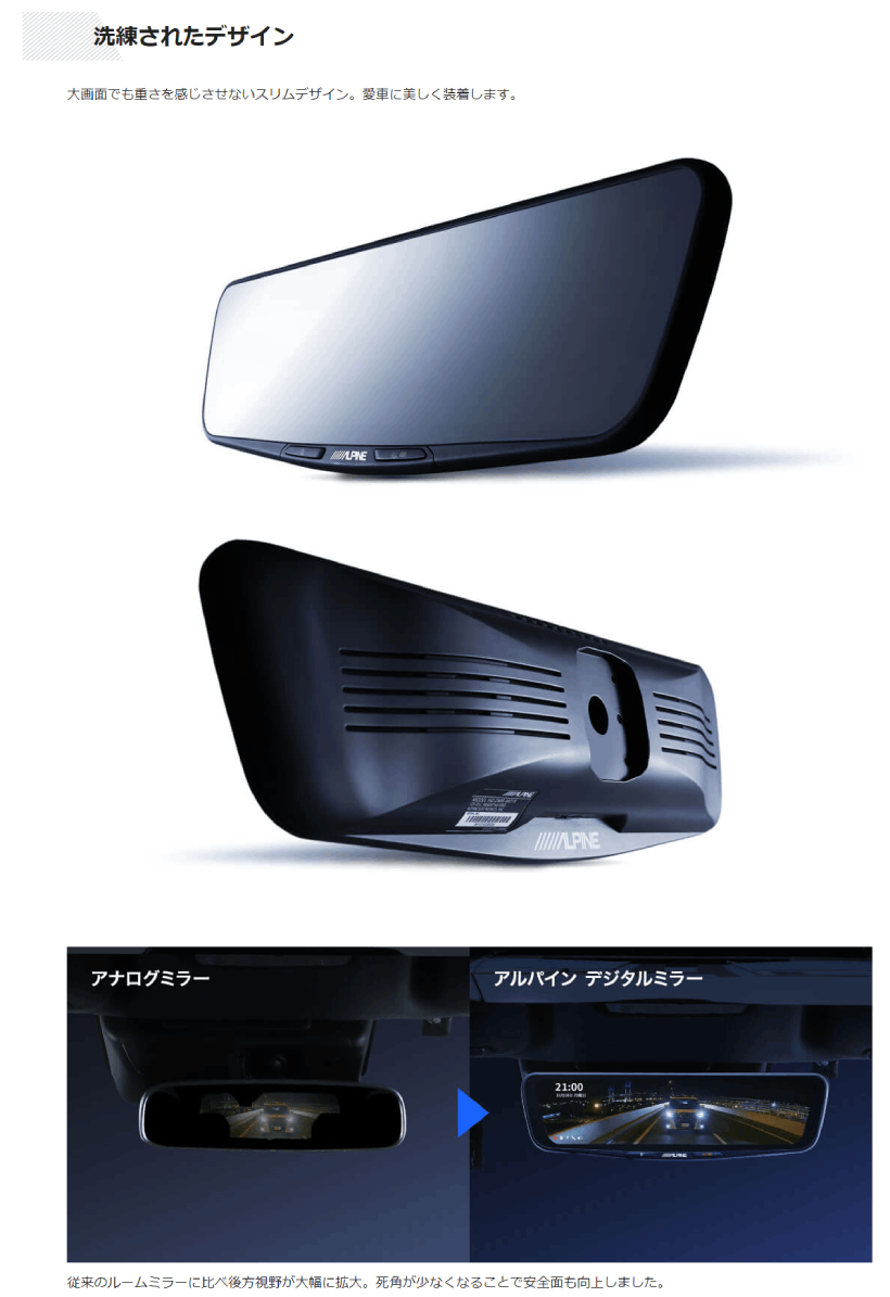 ALPINE（アルパイン） DVR-DM1200A-OC-HI-200-W 12型ドライブ
