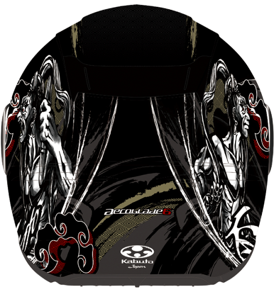 AEROBLADE OGK KABUTO 6 RIKZAR フラットブラックゴールド S(55-56cm