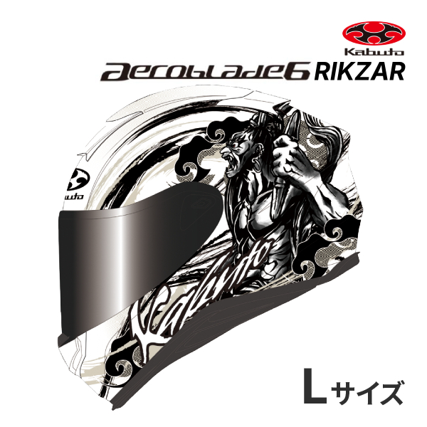 OGK KABUTO AEROBLADE 6 RIKZAR �p�[���z���C�g�S�[���h L(59-60cm) �w�����b�g �G�A���u���[�h 6 ���N�U�[ �I�[�W�[�P�[�J�u�g