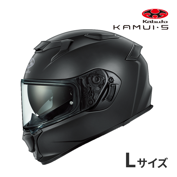 OGK KABUTO KAMUI 5 �t���b�g�u���b�N L(59-60cm) �w�����b�g �o�C�N �t���t�F�C�X �J���C 5 �I�[�W�[�P�[�J�u�g