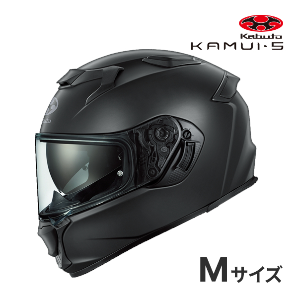 OGK KABUTO KAMUI 5 �t���b�g�u���b�N M(57-58cm) �w�����b�g �o�C�N �t���t�F�C�X �J���C 5 �I�[�W�[�P�[�J�u�g