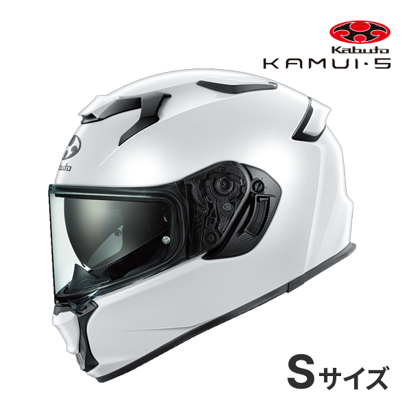 OGK KABUTO KAMUI 5 �p�[���z���C�g S(55-56cm) �w�����b�g �o�C�N �t���t�F�C�X �J���C 5 �I�[�W�[�P�[�J�u�g