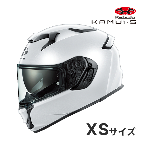 OGK KABUTO KAMUI 5 �p�[���z���C�g XS(54-55cm) �w�����b�g �o�C�N �t���t�F�C�X �J���C 5 �I�[�W�[�P�[�J�u�g