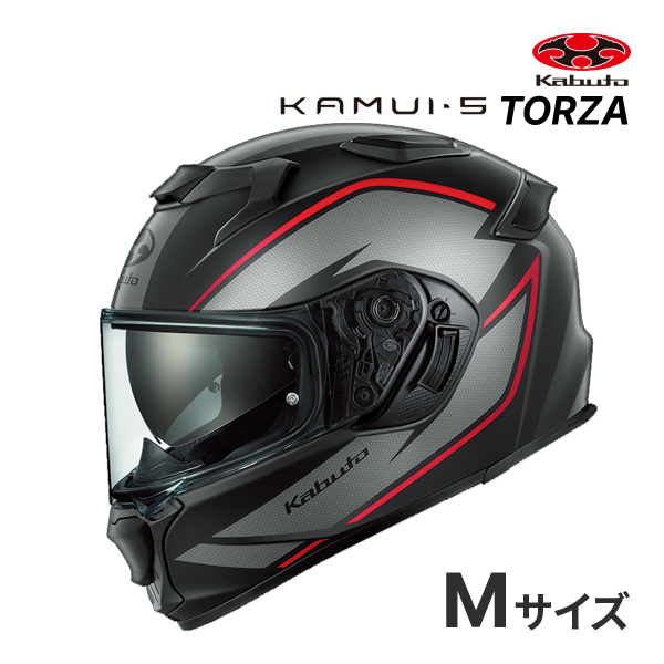 OGK KABUTO KAMUI 5 TORZA �t���b�g�u���b�N���b�h  M(57-58cm) �w�����b�g �o�C�N �t���t�F�C�X �J���C 5 �g���U �I�[�W�[�P�[�J�u�g
