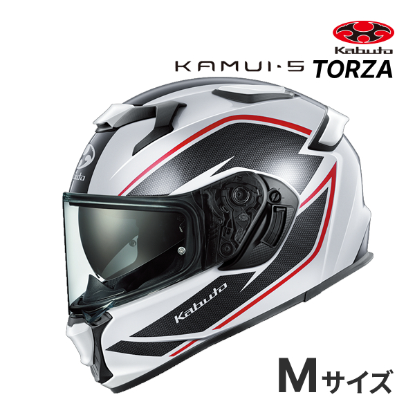 OGK KABUTO KAMUI 5 TORZA �z���C�g�u���b�N���b�h M(57-58cm) �w�����b�g �o�C�N �t���t�F�C�X �J���C 5 �g���U �I�[�W�[�P�[�J�u�g