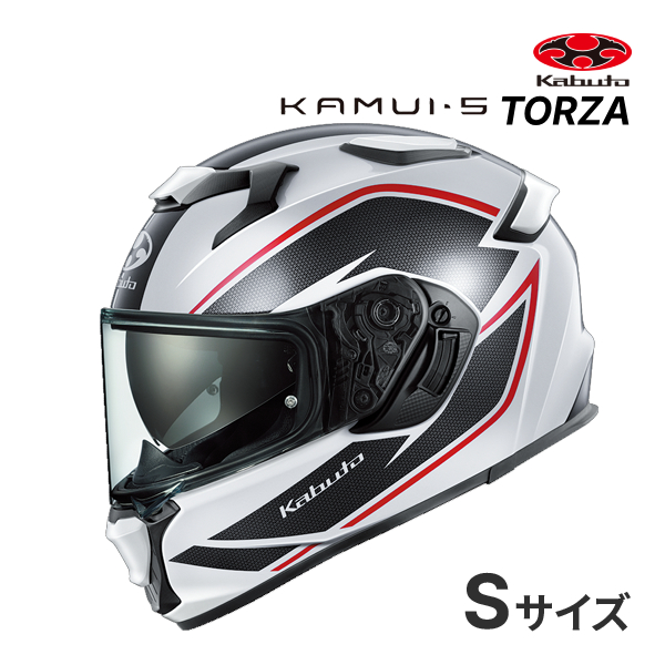 OGK KABUTO KAMUI 5 TORZA �z���C�g�u���b�N���b�h S(55-56cm) �w�����b�g �o�C�N �t���t�F�C�X �J���C 5 �g���U �I�[�W�[�P�[�J�u�g