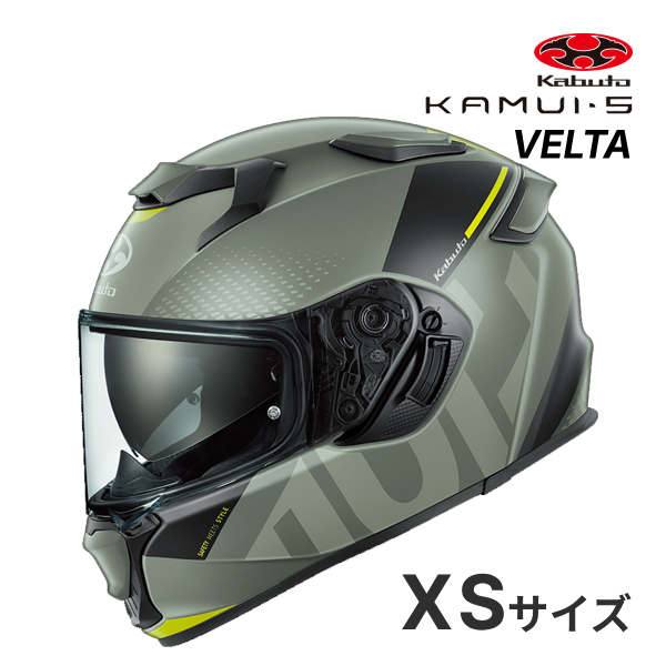 OGK KABUTO KAMUI 5 VELTA �t���b�g�I���[�u�C�G���[ XS(54-55cm) �w�����b�g �o�C�N �t���t�F�C�X �J���C 5 ���F���^ �I�[�W�[�P�[�J�u�g