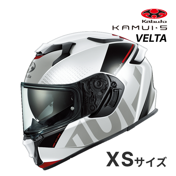 OGK KABUTO KAMUI 5 VELTA �z���C�g���b�h XS(54-55cm) �w�����b�g �o�C�N �t���t�F�C�X �J���C 5 ���F���^ �I�[�W�[�P�[�J�u�g
