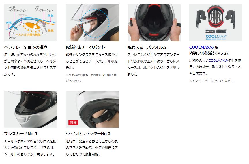 RT-33 OGK KABUTO RT-33X ホワイト XXXL(64-65cm) ヘルメット