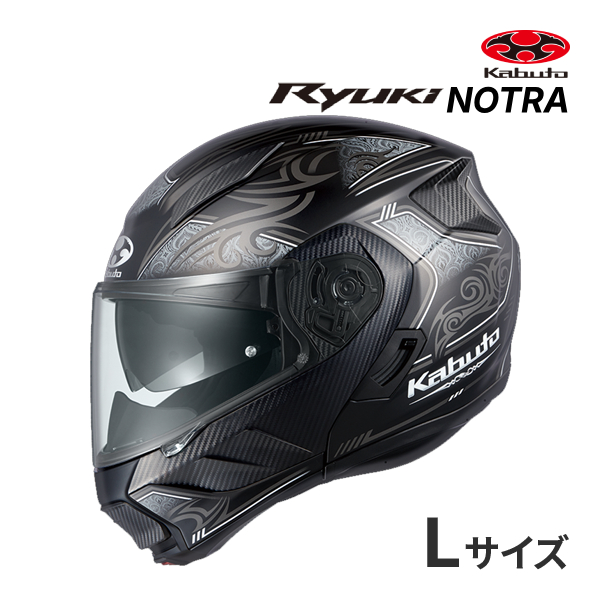 OGK KABUTO RYUKI NOTRA �t���b�g�u���b�N L(59-60cm) �w�����b�g�o�C�N �V�X�e���w�����b�g �����E�L �m�g�� �I�[�W�[�P�[�J�u�g