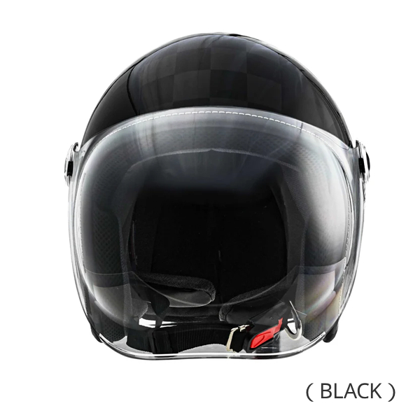 RIDEZ RIDEZ ZZ HELMET ブラック L-XL (61cm) ジェットヘルメット