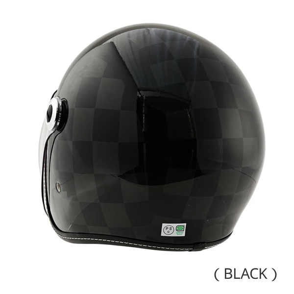 RIDEZ RIDEZ ZZ HELMET ブラック L-XL (61cm) ジェットヘルメット