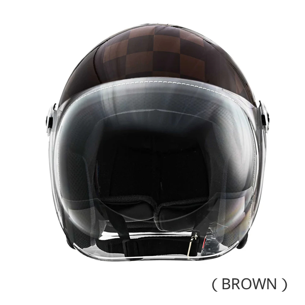 RIDEZ RIDEZ ZZ HELMET ブラウン M-L(59-60cm未満) ジェットヘルメット