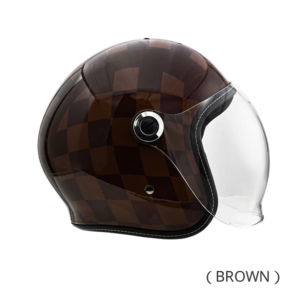 RIDEZ RIDEZ ZZ HELMET ブラウン M-L(59-60cm未満) ジェットヘルメット