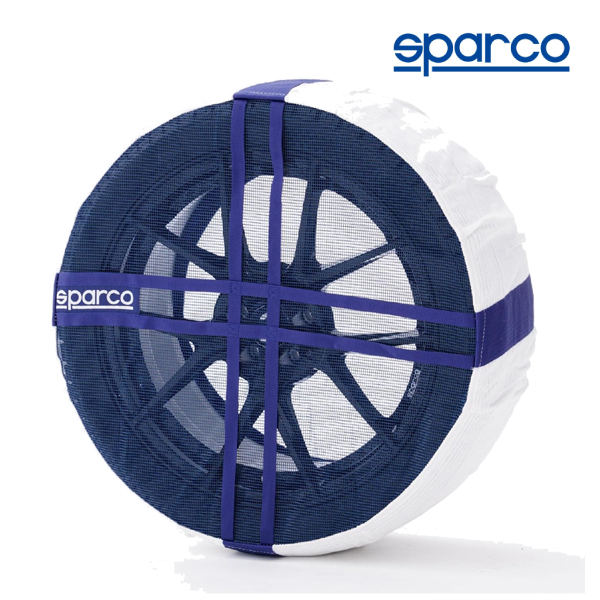 スノーソックス Sparco  SOCKS SHIELD 285R62 sparco スパルコ 布製タイヤチェーン スノーソックス シールド (285R62