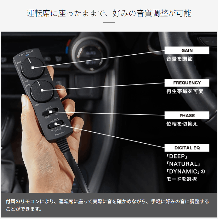 カロッツェリア TS-WX140DA パイオニア 20×13cmパワード サブ