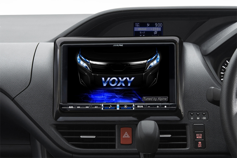 ALPINE KTX-X9-NVE-80 アルパイン 9型カーナビ ビッグX取付け