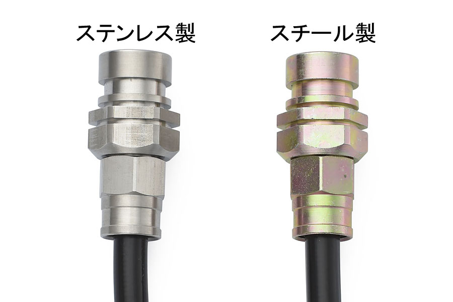ランドクルーザー プラド GDJ150W/GDJ151W 4WD スウェッジラインブレーキホース クリアホース/ステンレスエンド SW4066N | SWAGE-LINE | 03