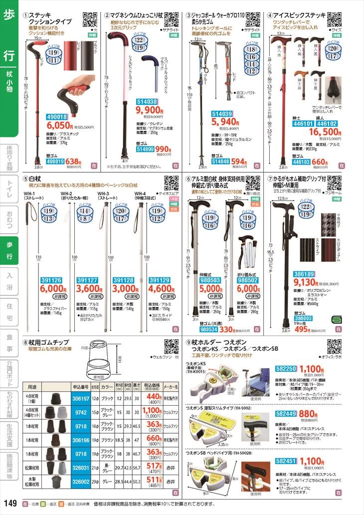 マグネシウムひょっこり杖用先ゴム/-/- Mghg19-40 -(-)サテライト(wf-514099)