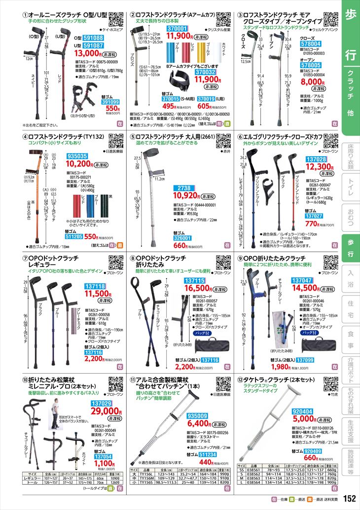 ウェルファン 杖用ゴムチップ ブラウン 16φ