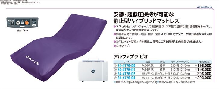 アルファプラビオ（標準） MB-BF3R(83X191CM) アルファプラビオ(24