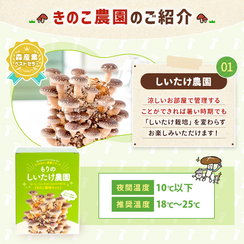 きのこ栽培キット < お好み3個 選べて...の詳細画像3