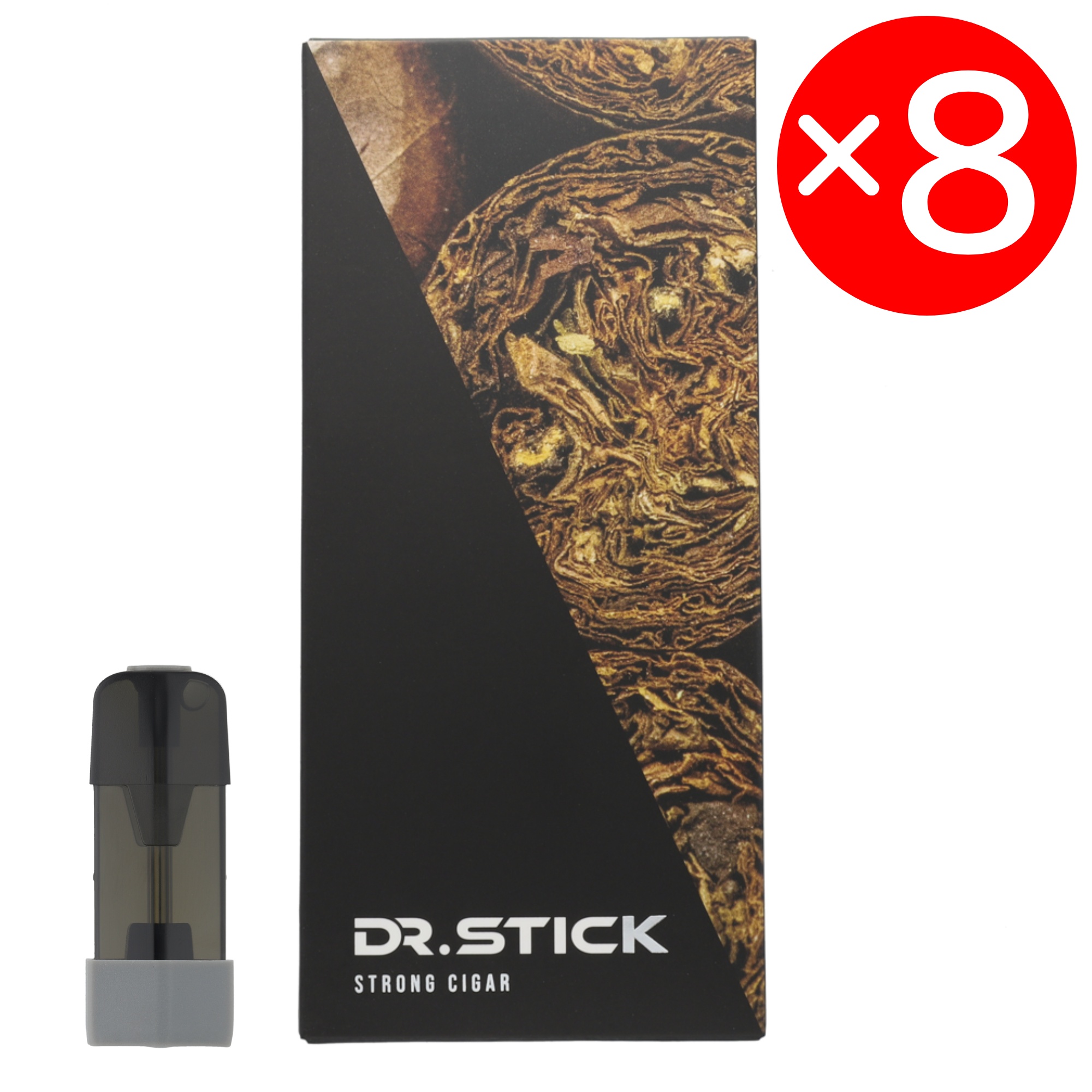 SALE／75%OFF】 DR.STICK リキッド入専用POD×5個 ストロングシガー