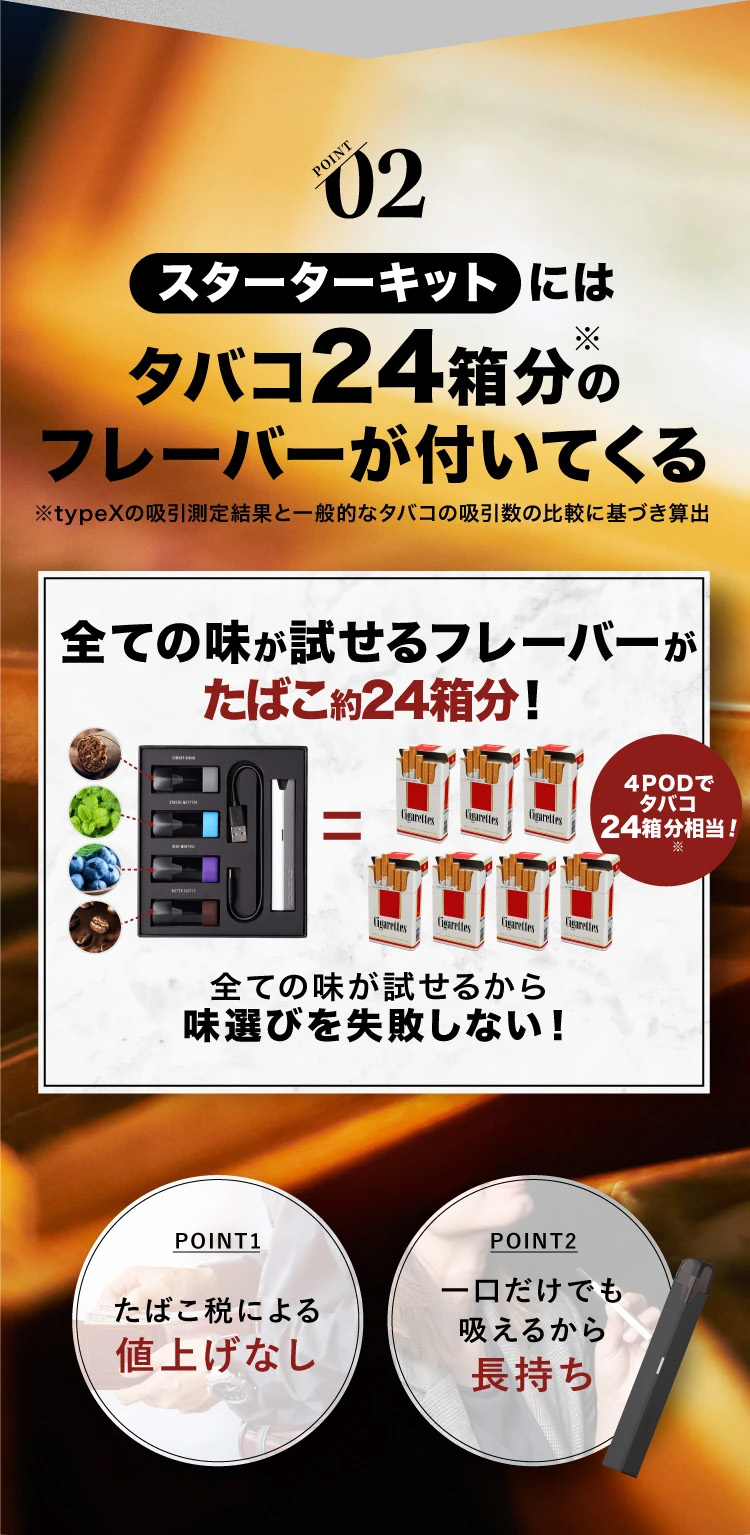 DR.STICK TypeX用 POD5個入り 電子タバコ ドクタースティック リキッド