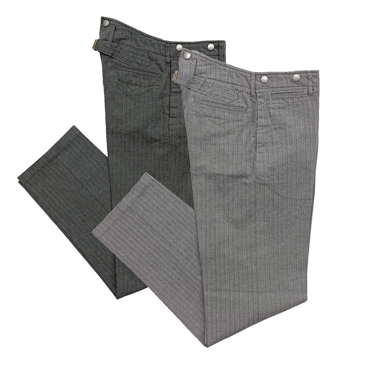 PANTS, BELT, SUSPENDERS