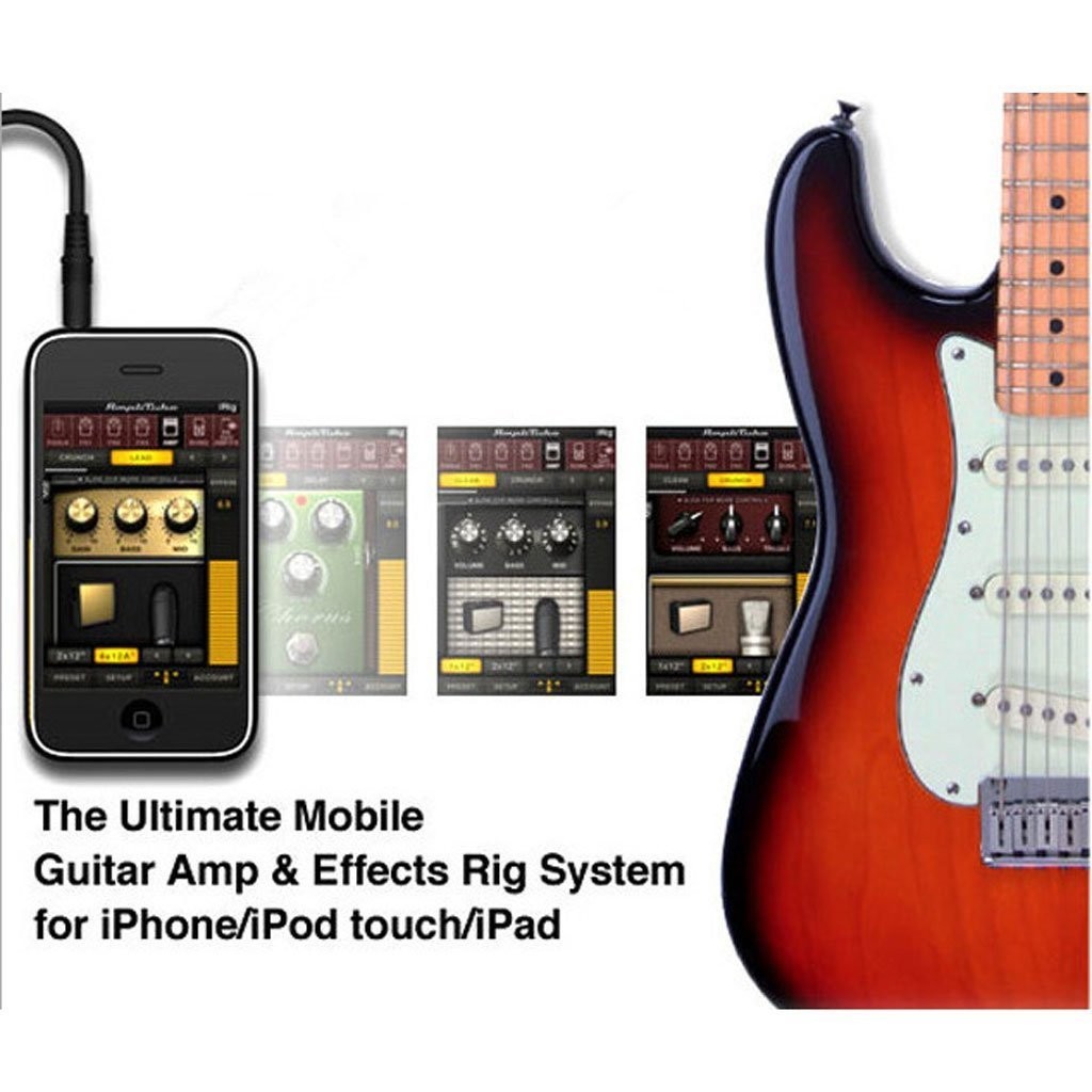 チューナーオーディオケーブル iPhone iPad iPod 用 マルチメディア ギター インターフェイス コンバータ :1174:張本 ストア  通販 