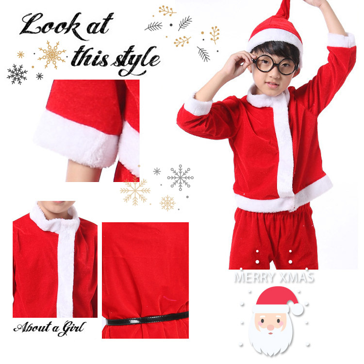 サンタ 衣装 子供 サンタ服 キッズ コスプレ クリスマス