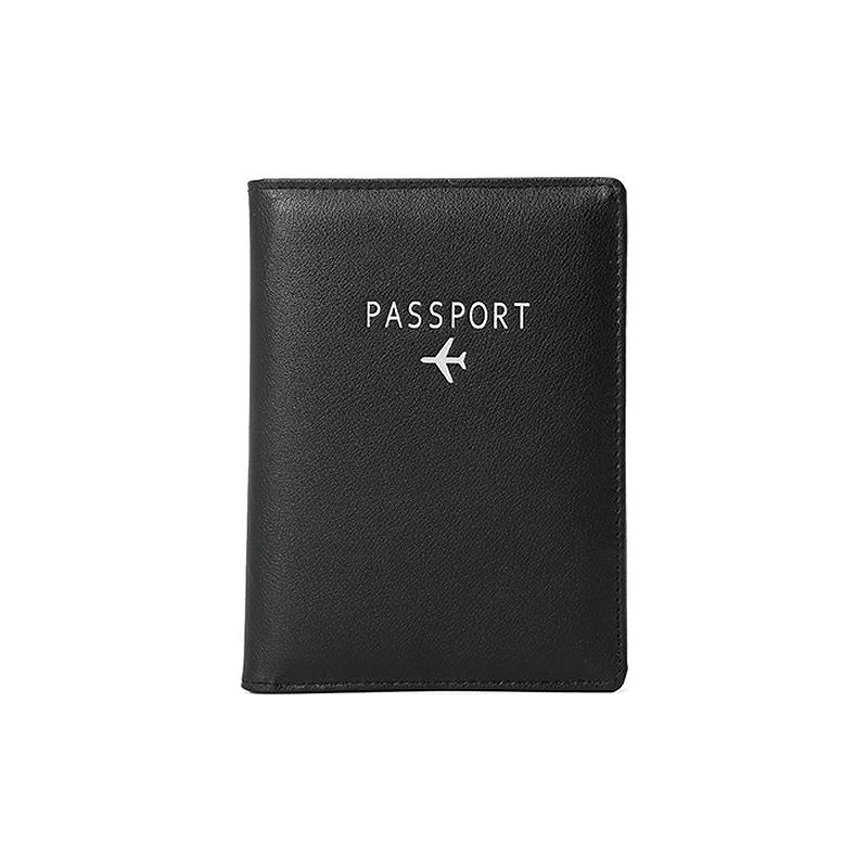 パスポートケース パスポート入れ パスポートカバー パスポートホルダー スキミング防止 安全 海外旅行 PUレザーパスポートカバー クレジットカード｜dsharimoto｜02