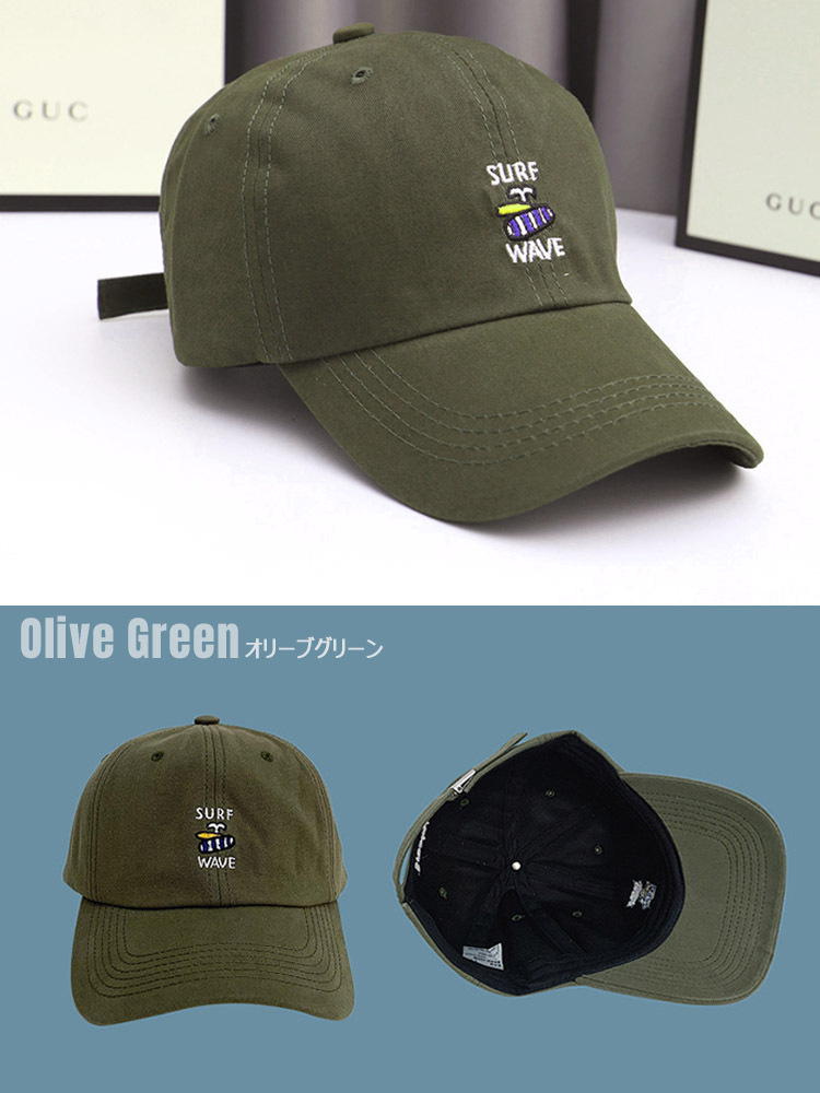 帽子 レディース キャップ 男女共用刺繍ボールキャップ