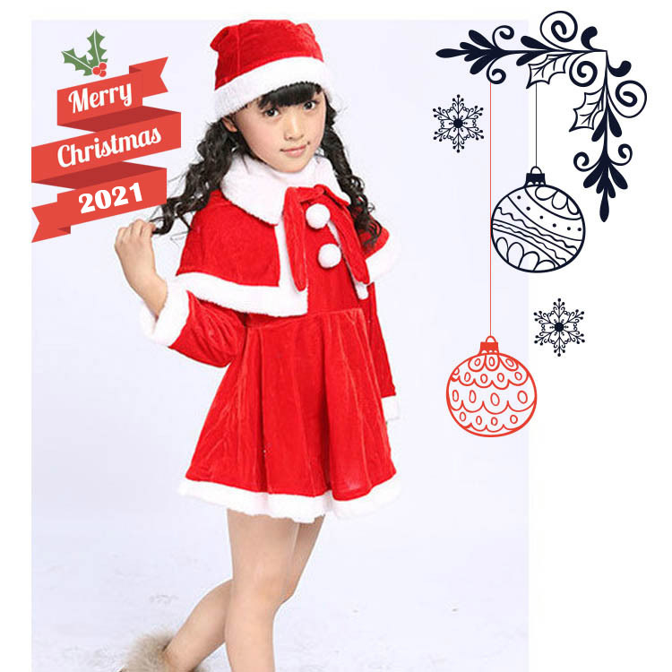 サンタ 衣装 子供 サンタ服 キッズ コスプレ クリスマス