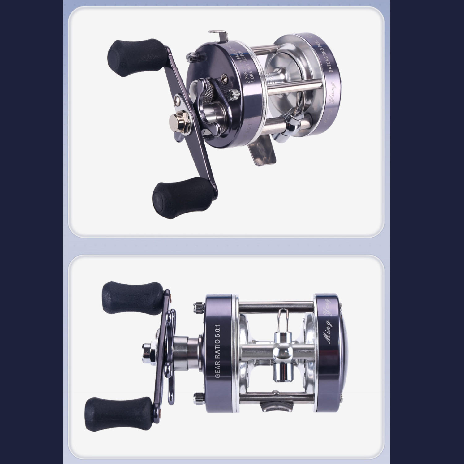 送料無料】ベイトリール リール 両軸リール 釣り 大物狙い ビッグ