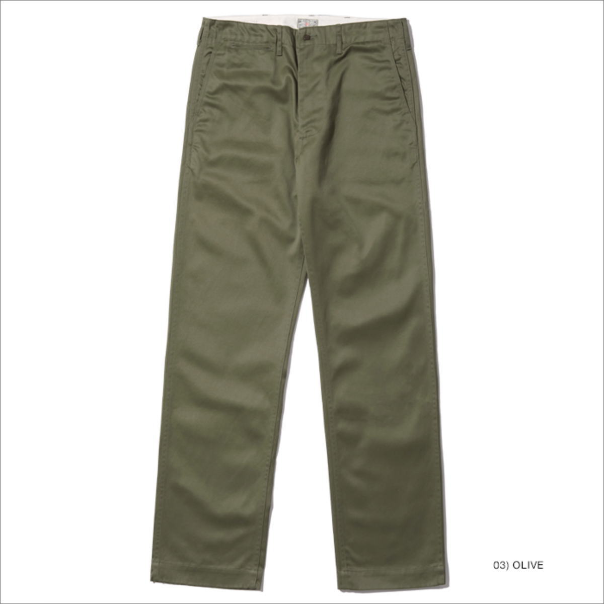 BUZZ RICKSON'S バズリクソンズ ORIGINAL SPEC. CHINOS BR40025A (ONE WASH) チノパンツ ミリタリーチノ | BUZZ RICKSON'S | 03