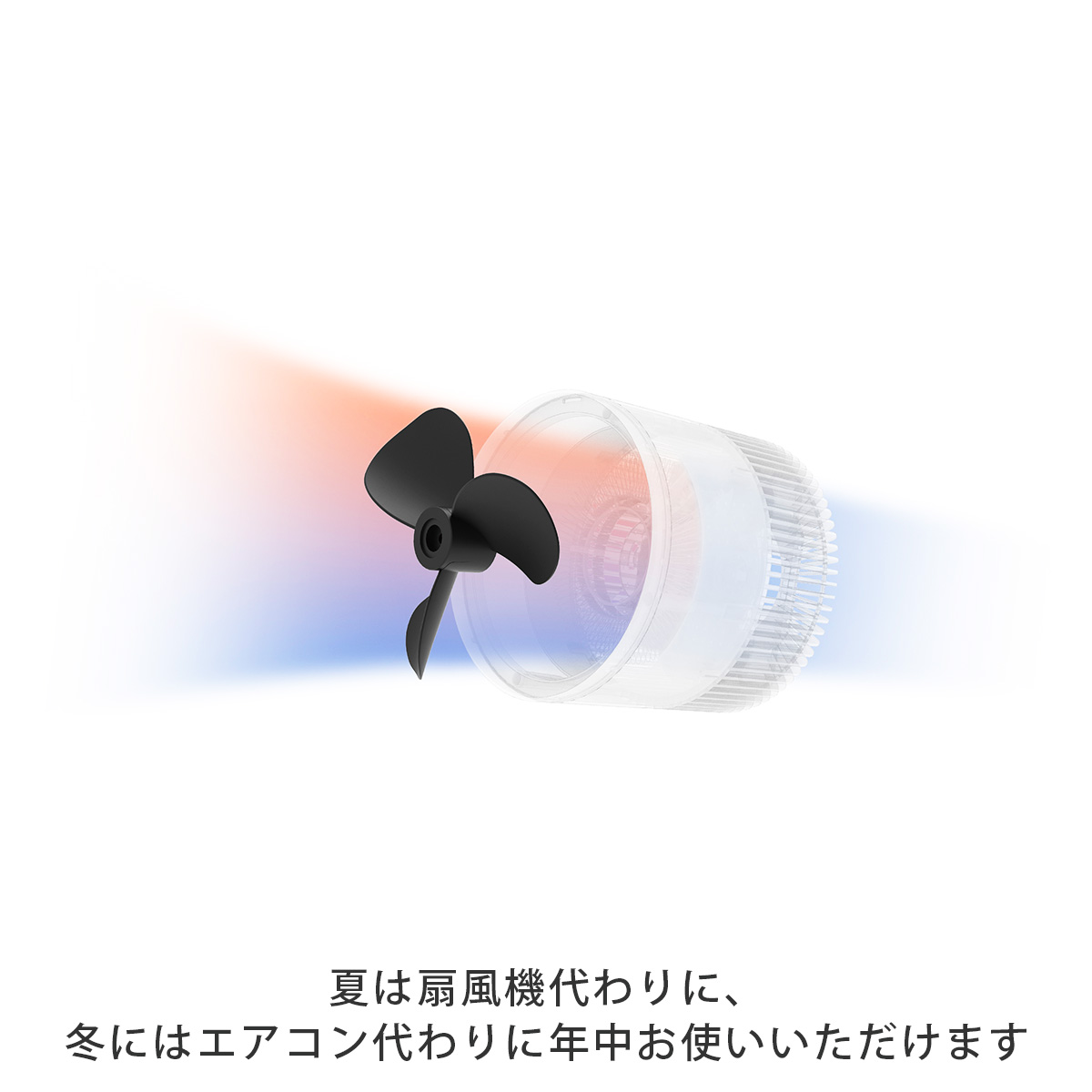 3Dサーキュレーター ヒート&クール スリーア...の詳細画像1
