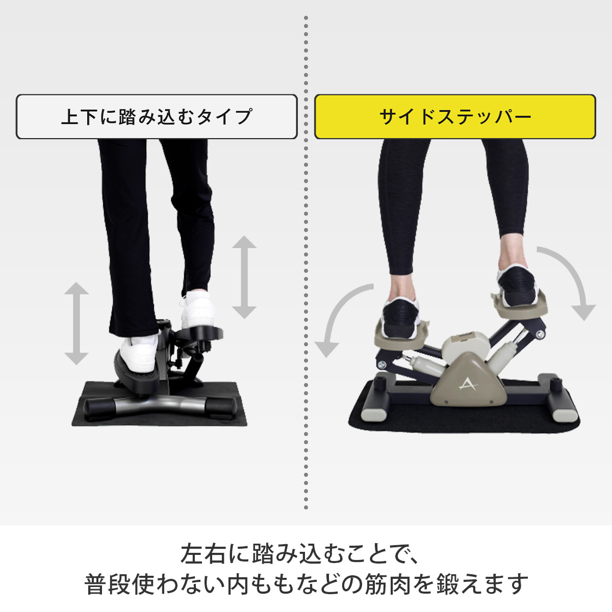 レッド ステッパー デジタルカウンター付き ダイエット（ステッパー特徴：デジタルカウンター付き