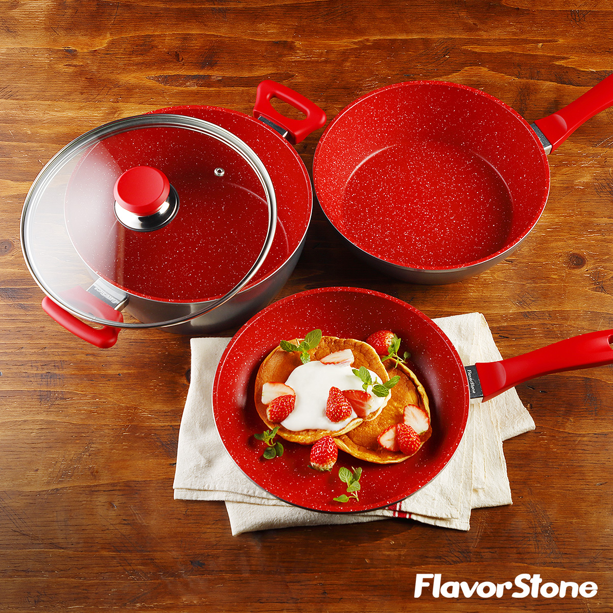 フレーバーストーン4点セット フレーバーストーン グランド4点セット フライパン 正規品 鍋 焦げ付き
