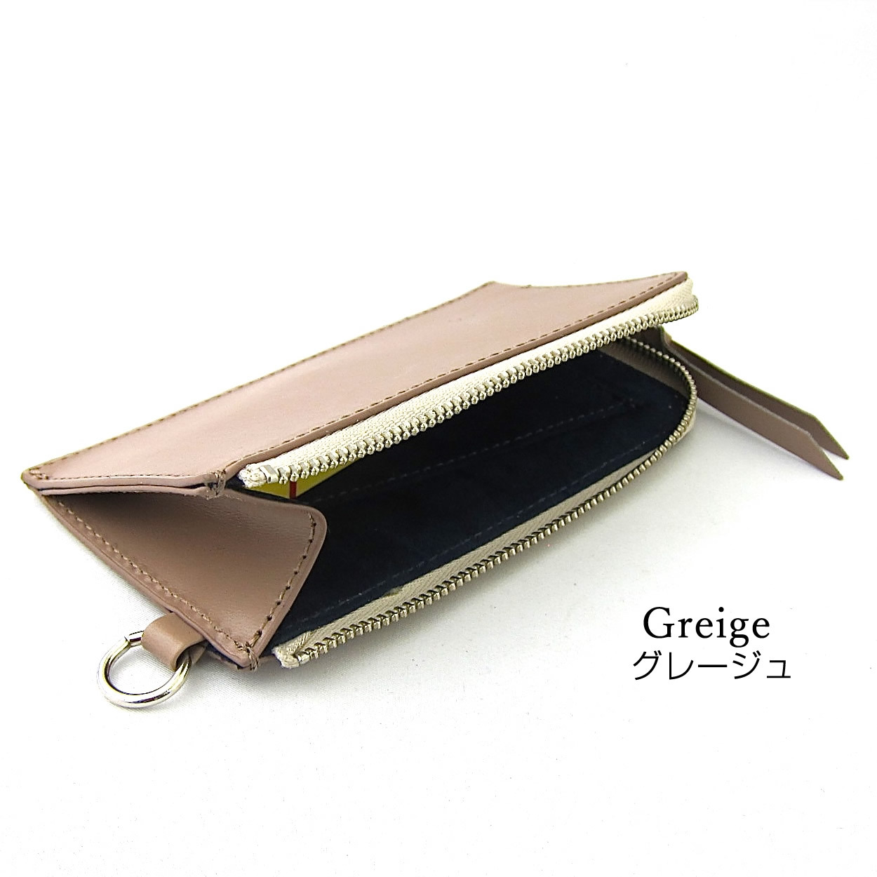 フラグメントケース 財布 牛革 スムースレザー メンズ
