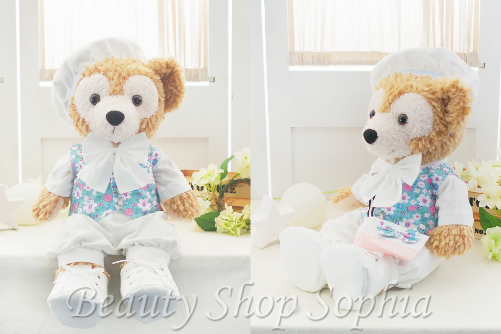 ダッフィー 新ブルージャケット コスチューム 服 単品