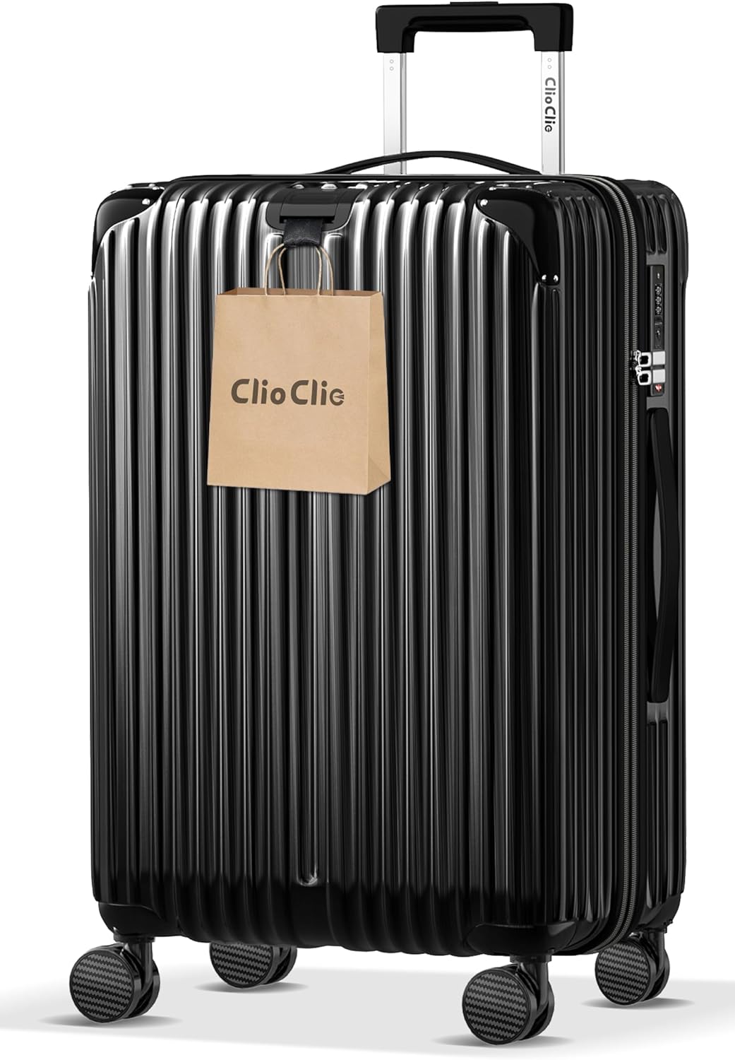 ClioClio] スーツケース キャリーケース キャリーバッグ 拡張機能付 超