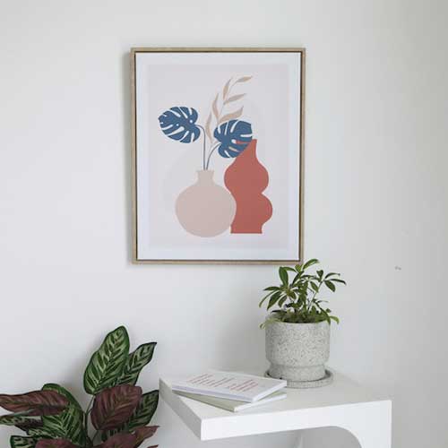neulo アートポスター 壁掛け フレーム付き 韓国インテリア 北欧風